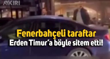 Fenerbahçeli taraftardan Erden Timur'a sitem: Ağabey ayıp ettiniz ya..