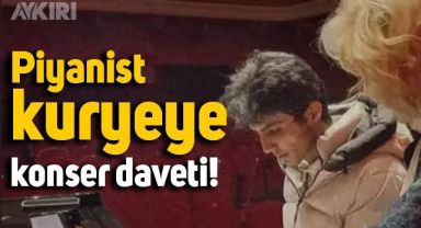 Ünlü Piyanist Gülsin Onay, Piyanist kuryeyi konserine davet etti