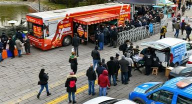 Ankara Büyükşehir Belediyesi'nin uygun fiyatlı et satışına yoğun ilgi: 