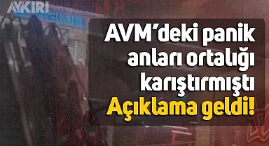 İstanbul'daki AVM'de alarm paniği: 