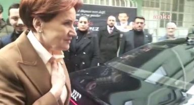 Meral Akşener, Sinan Ateş'in Bursa'daki ailesini ziyaret etti