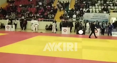 Osmaniye'de antrenör, müsabakayı kaybeden genç kıza tokat attı!