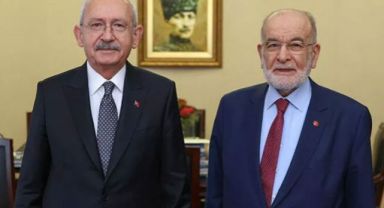 Temel Karamollaoğlu, Kemal Kılıçdaroğlu'nu ziyaret etti