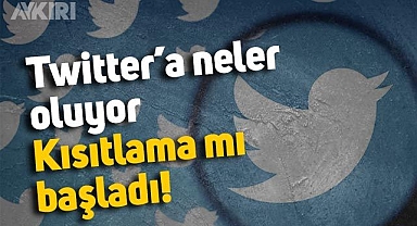 Twitter'da erişim sorunu, Twitter'a girilmekte zorluk çekiliyor