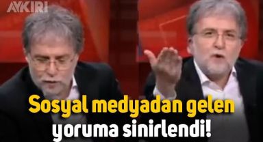 Ahmet Hakan yapılan yoruma sinirlendi: Ne aşağılık insanlarsınız ya