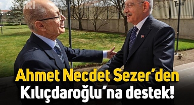Ahmet Necdet Sezer, seçimlerde desteklediği Cumhurbaşkanı adayını açıkladı