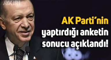 AK Parti yaptırdığı anketin sonuçlarını paylaştı: Erdoğan mı Kemal Kılıçdaroğlu mu?