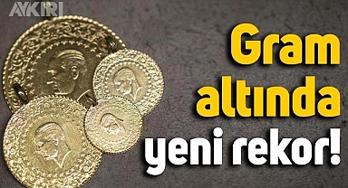Altın fiyatları yükseliyor: Gram altında yeni rekor!