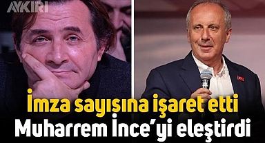 Armağan Çağlayan, Muharrem İnce'yi eleştirdi: Peki, KİB, görüşürüz