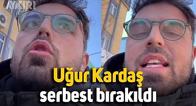 Deprem bölgesindeki paylaşımı nedeniyle tutuklanan MasterChef şampiyonu Uğur Kardaş serbest bırakıldı