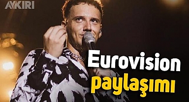 Edis'ten heyecanlandıran Eurovision paylaşımı: