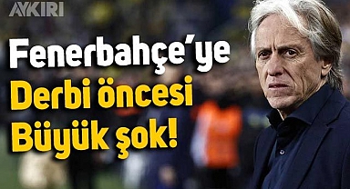 Fenerbahçe'de Jorge Jesus şoku: Kırmızı kart gördü, Beşiktaş maçında yok