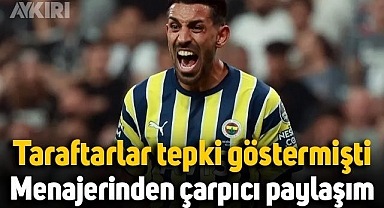 Fenerbahçeli taraftarların tepki gösterdiği İrfan Can Kahveci'nin menajerinden çarpıcı paylaşım