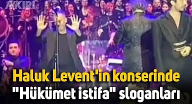 Haluk Levent'in konserinde