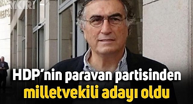 Hasan Cemal, HDP'nin paravan partisinden milletvekili adayı oldu