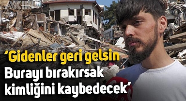 Hataylı esnaftan çağrı: Gidenler geri gelsin, burayı bırakırsak kimliğini kaybedecek