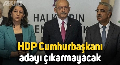 HDP, seçimlerinde aday çıkarmama kararı aldı