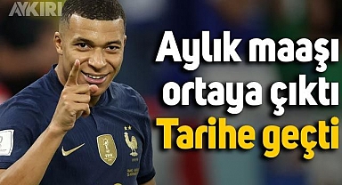 Kylian Mbappe'nin aylık maaşı ortaya çıktı, tarihin en yüksek alan oyuncusu