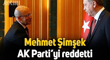Mehmet Şimşek, AK Parti'yi reddetti: Aktif siyasete girmeyi düşünmüyorum
