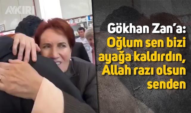 Meral Akşener, deprem bölgesinde Gökhan Zan ile karşılaştı: "Allah razı olsun senden." - Siyaset - AYKIRI haber sitesi