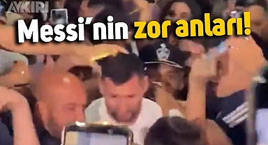 Messi'nin Arjantin'de zor anları: Hayranları restoranın etrafını kuşattı
