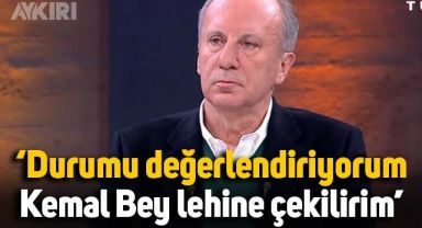 Muharrem İnce Cumhurbaşkanı adaylığından çekilecek mi?
