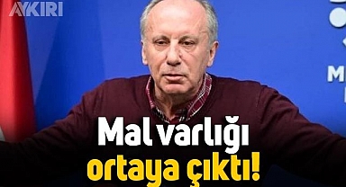 Muharrem İnce'nin mal varlığı belli oldu: Arsa, villa, konut, silah, BMW ve Mercedes araba...