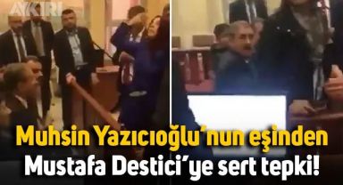 Muhsin Yazıcıoğlu'nun eşi Gülefer Yazıcıoğlu'ndan Mustafa Destici'ye mahkemede sert tepki