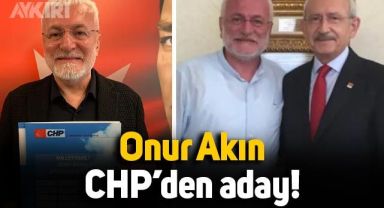 Sanatçı Onur Akın, siyasete girdi: CHP'den milletvekili aday adayı oldu
