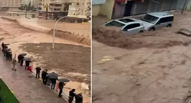 Şanlıurfa'da sağanak yağış nedeniyle 3 ilçede okullar tatil edildi