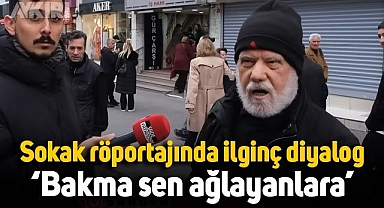 Sokak röportajında ilginç diyalog: Karı koca 4 bin liraya geçiniyoruz, bakma sen ağlayanlara