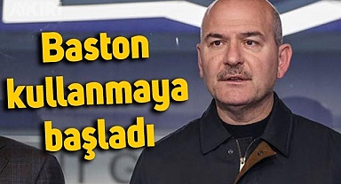 Süleyman Soylu baston kullanmaya başladı, ilk kez görüntülendi