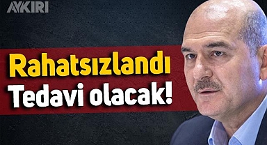 Süleyman Soylu rahatsızlandı: Bel rahatsızlığı nedeniyle tedavi olacak