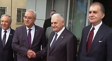 AK Parti'den DSP'ye ziyaret: Seçimde beraber yol yürüyebileceğimizi düşündük