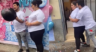 Bebeğinin cinsiyetini öğrenen anne mekanı terk etti