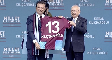 Ekrem İmamoğlu ve Kemal Kılıçdaroğlu Trabzon'da