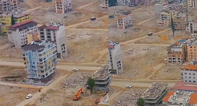 Enkazlar kaldırıldıktan sonra Hatay Antakya'nın görüntüsü
