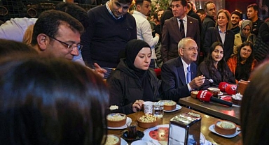 Hamsiköy sütlacı yiyen Kemal Kılıçdaroğlu: Erdoğan diyecek ki ‘Kılıçdaroğlu malı götürdü'
