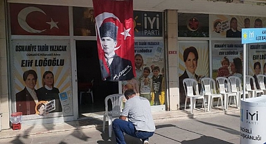İYİ Parti'nin seçim bürosunda boş mermi kovanı bulundu