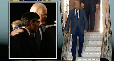 Joe Biden, İngiltere Başbakanı Rishi Sunak'ı tanımadı