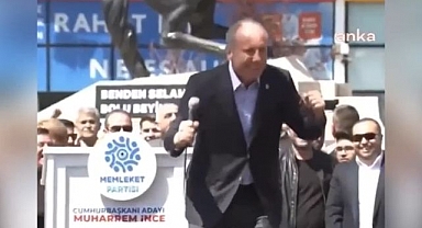 Muharrem İnce, partisinin Bolu mitinginde dans etti