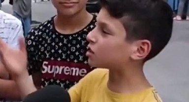 Suriyeli çocuk, Suriyelileri eleştirdi: 