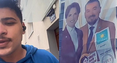 Suriyeli sığınmacı Meral Akşener'e ağır küfürler edip, sosyal medyada paylaştı