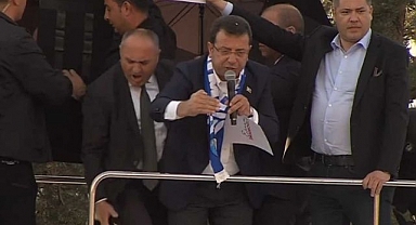 Ekrem İmamoğlu'nun Erzurum mitingine taşlı saldırı: Uzman çavuş Akif Keleş gözaltına alındı