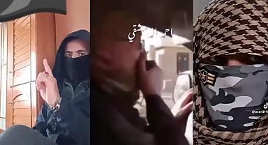 Türkiye'ye giren kaçak  IŞİD propagandası yaptı, arabalı bombacıların görüntülerini paylaştı