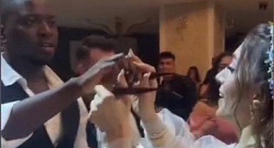Afrika uyruklu gençle Türk kızının düğününde ortaya bu görüntüler çıktı