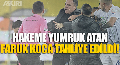 Eski Ankaragücü Başkanı Faruk Koca tahliye edildi!