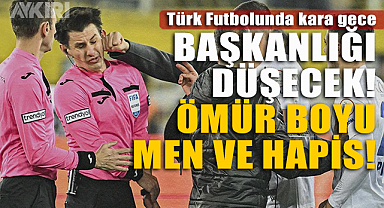 Hakem Halil Umut Meler'e saldıran Ankaragücü Başkanı Faruk Koca tutuklandı!