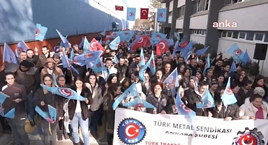 Türk Metal Sendikası anlaşma sağlanamayınca greve başladı