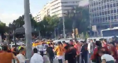 Ankara’da Ankaragücü ve Galatasaray taraftarı arasında kavga!